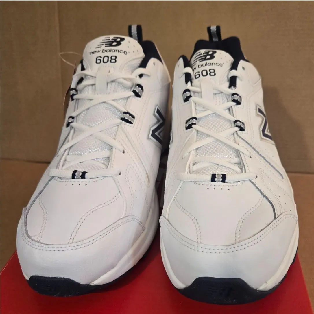 New Balance shoes - New Balance 608 - White/Navy (UPC: 191902851538) 0