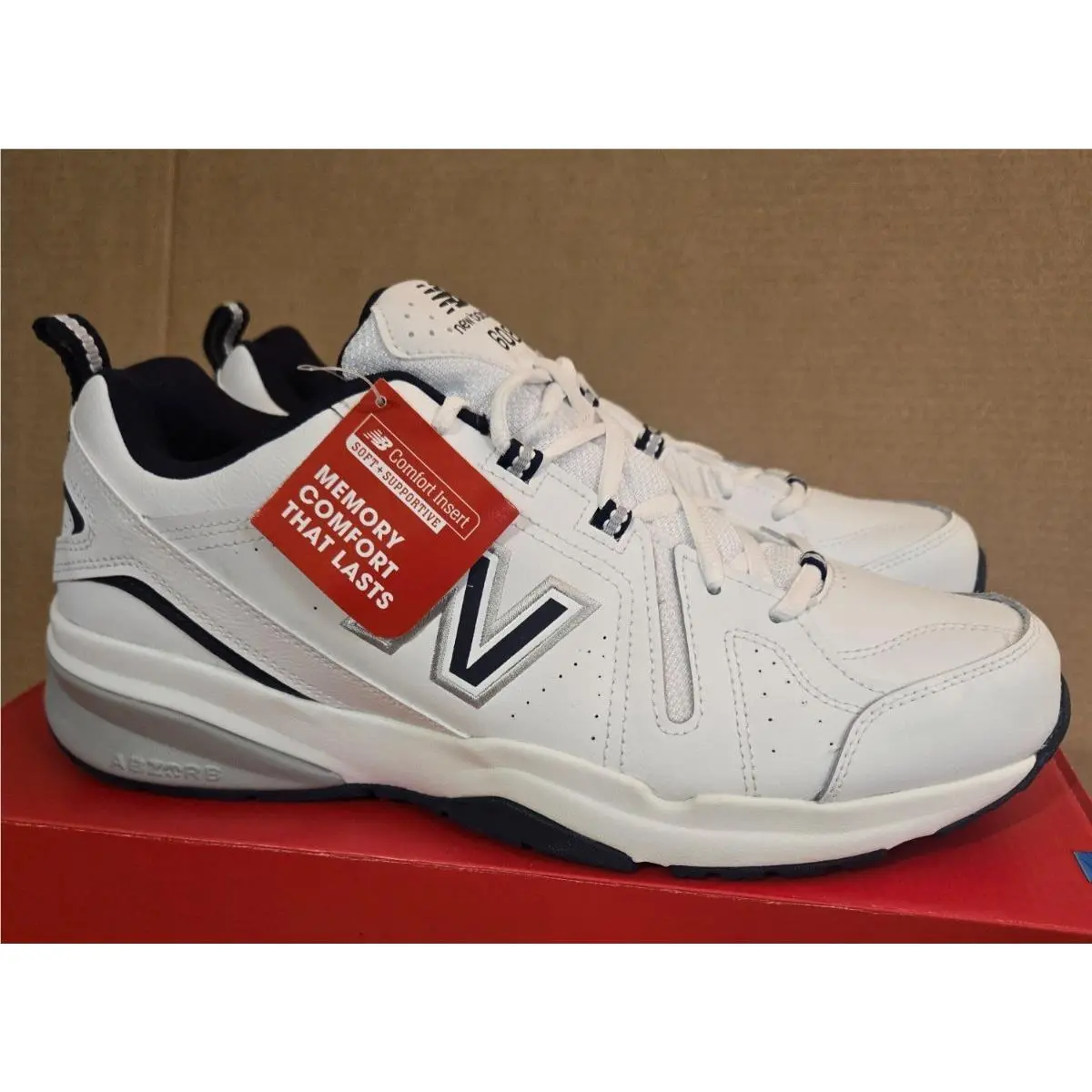New Balance shoes - New Balance 608 - White/Navy (UPC: 191902851538) 1