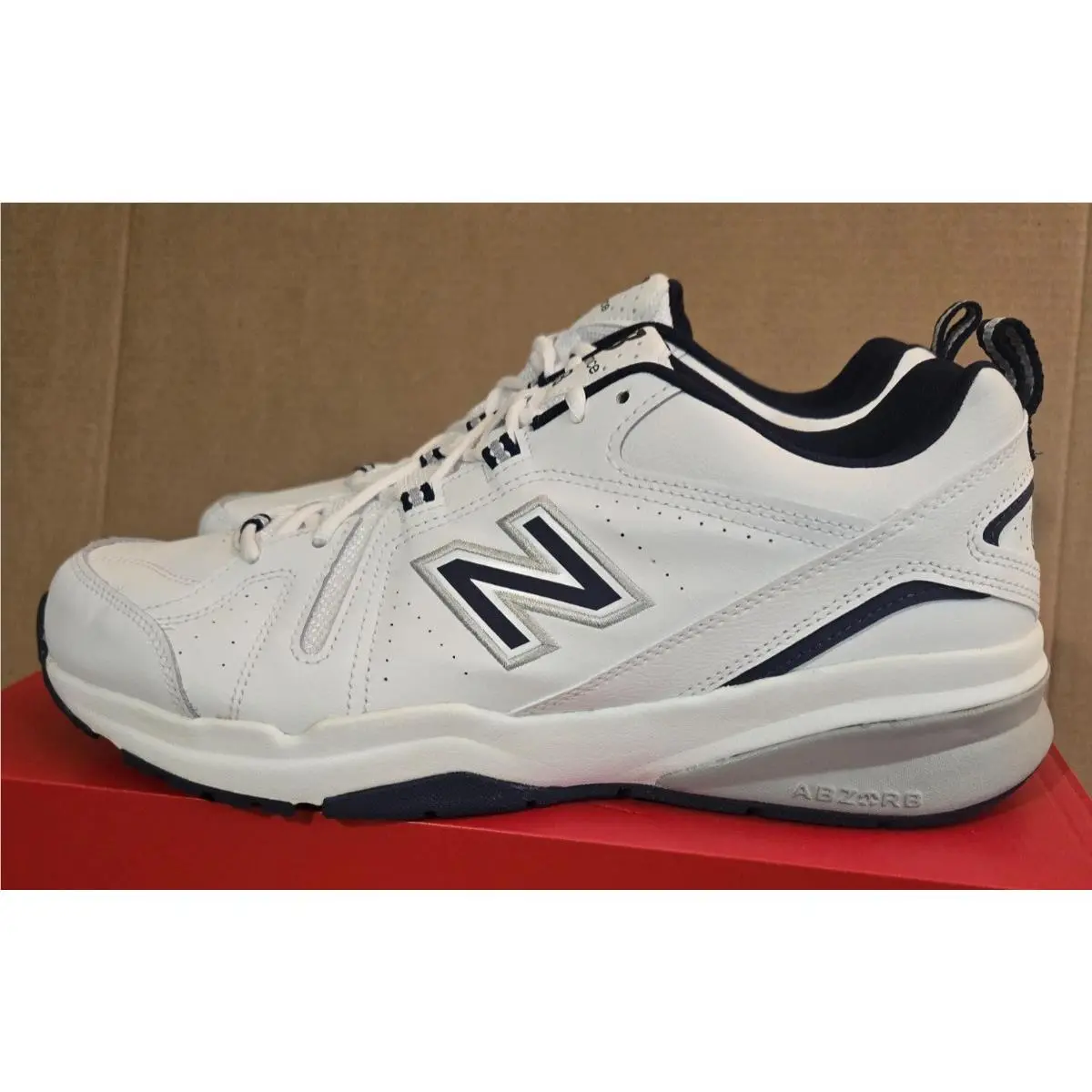 New Balance shoes - New Balance 608 - White/Navy (UPC: 191902851538) 3