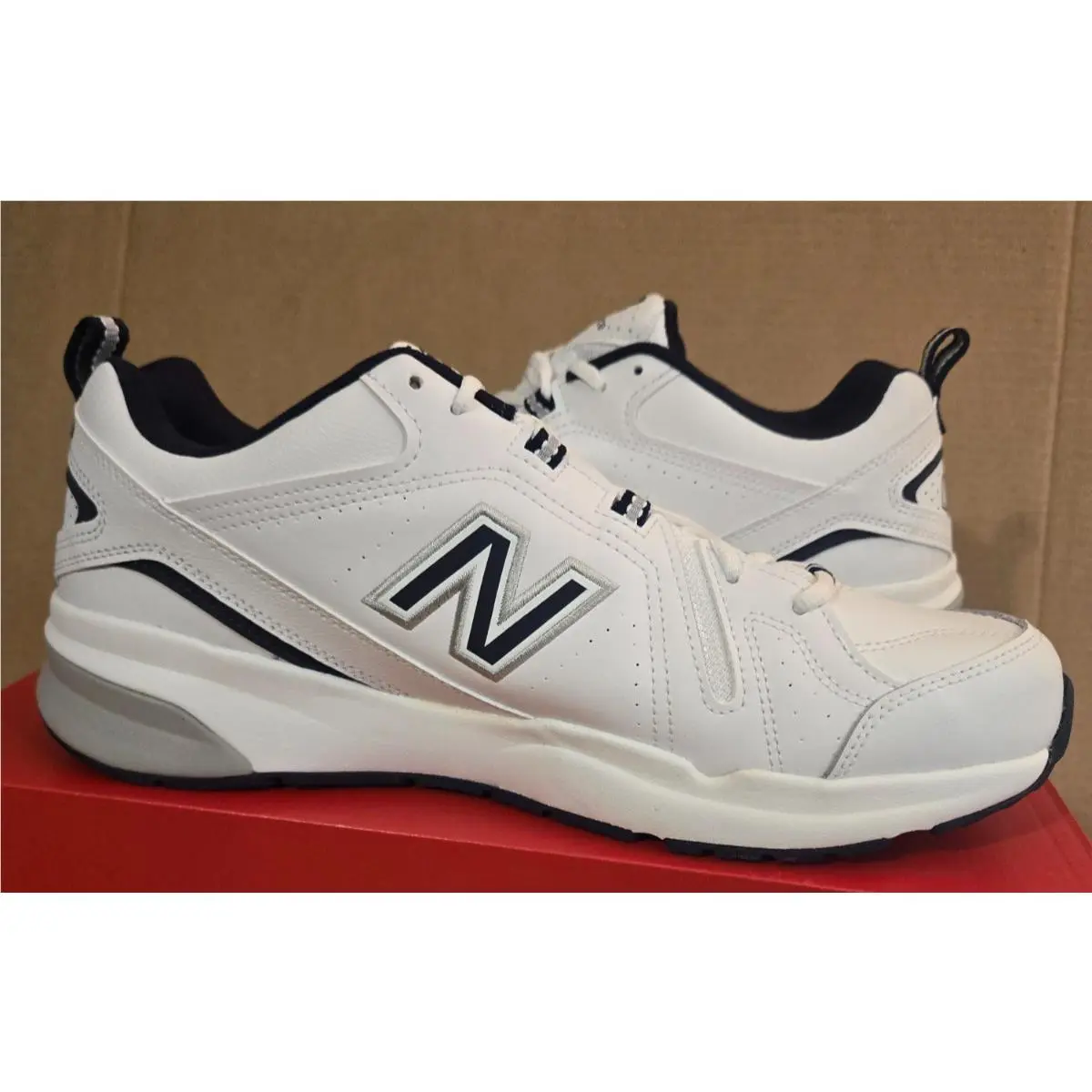 New Balance shoes - New Balance 608 - White/Navy (UPC: 191902851538) 5