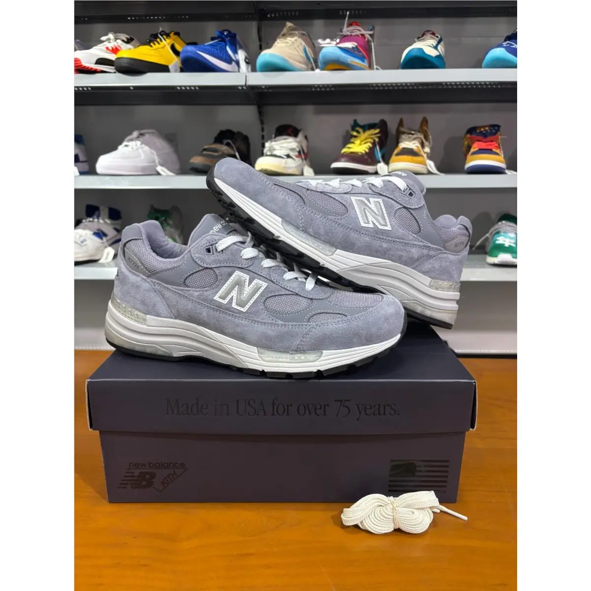 New Balance 992 Miusa Kith Argon Size 9.5