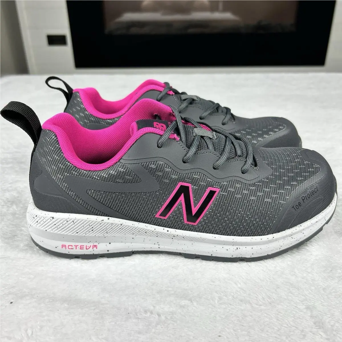 New Balance shoes - New Balance Composite Toe Logic Industrial - Multicolor, Exterior: Multicolor (UPC: 0810119132536) 9