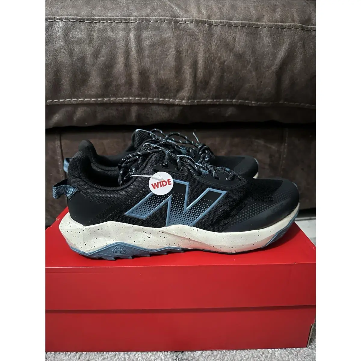 New Balance Dynasoft Nitrel v6 Black Size 9.5 Wide 4E Trainers