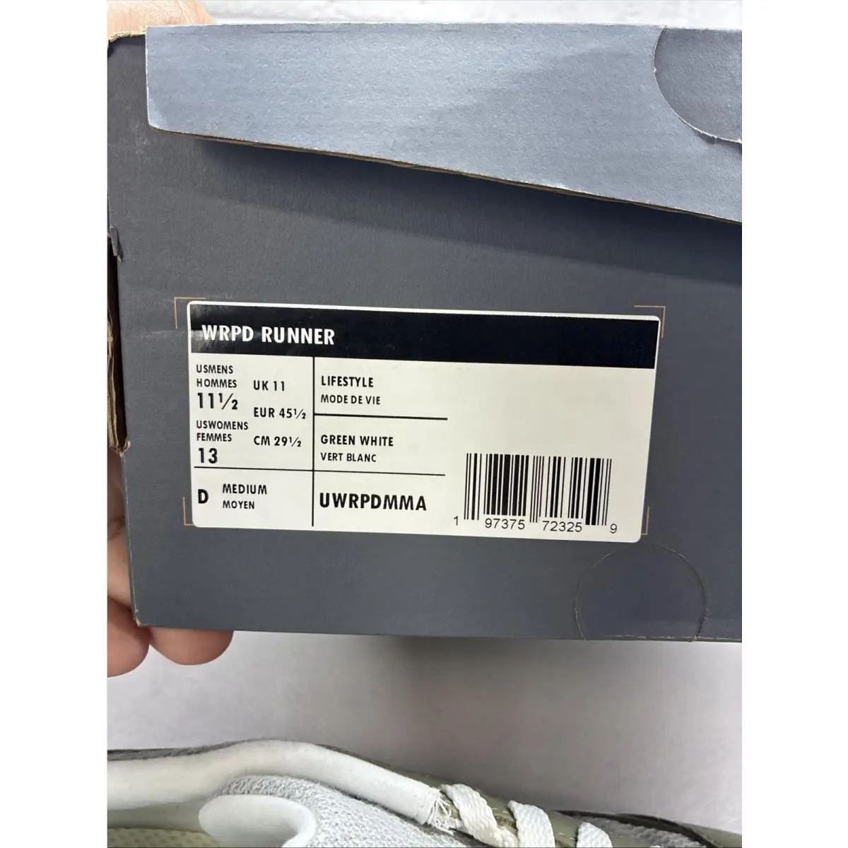 New Balance shoes - New Balance Warp Runner - Warp Runner - UWRPDMMA - Green 5