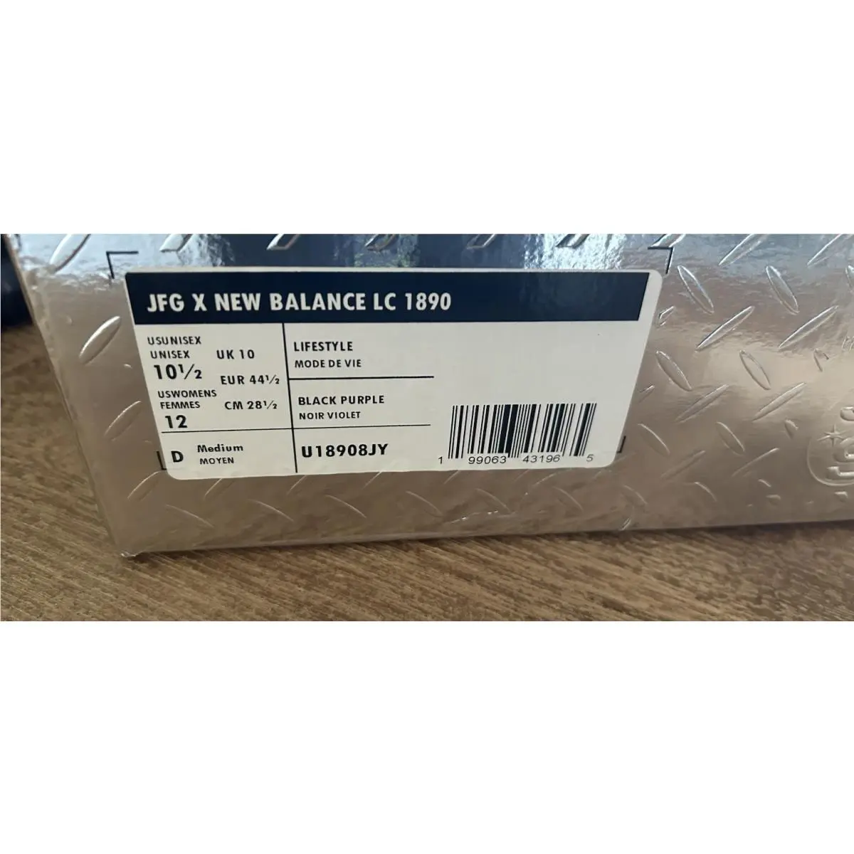 New Balance shoes - New Balance 1890 - U18908JY - Purple, Manufacturer: Purple/Black 14