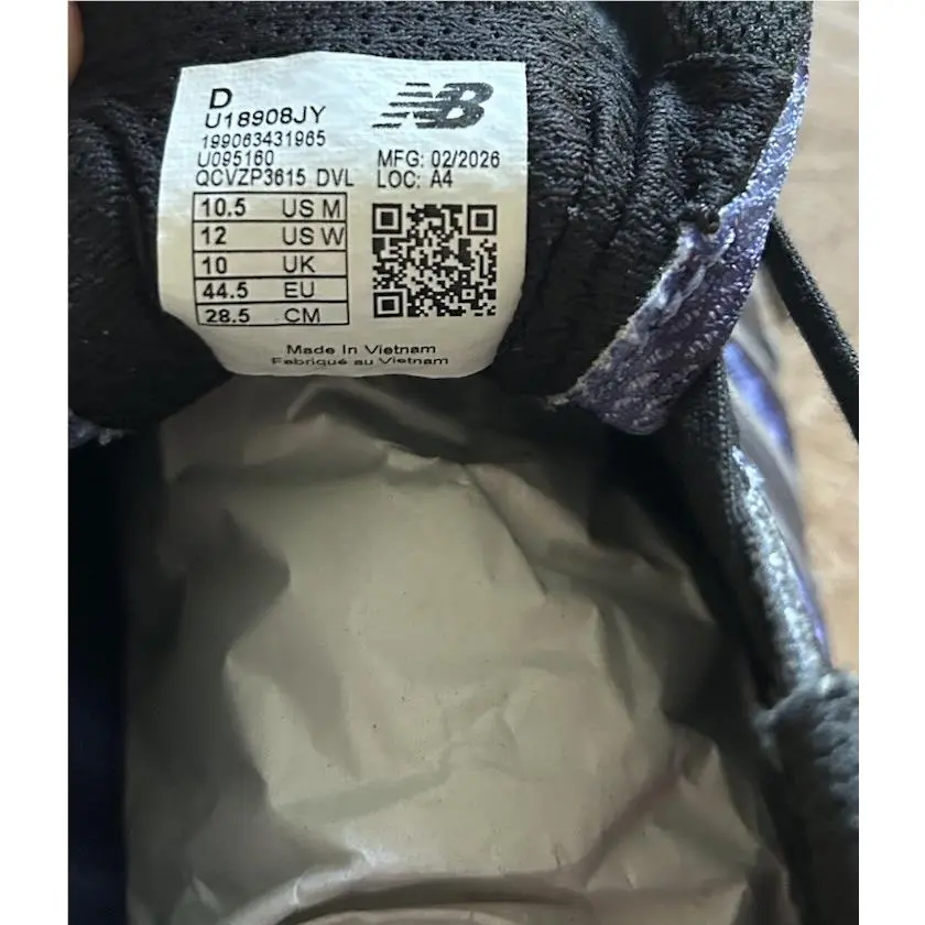New Balance shoes - New Balance 1890 - U18908JY - Purple, Manufacturer: Purple/Black 5
