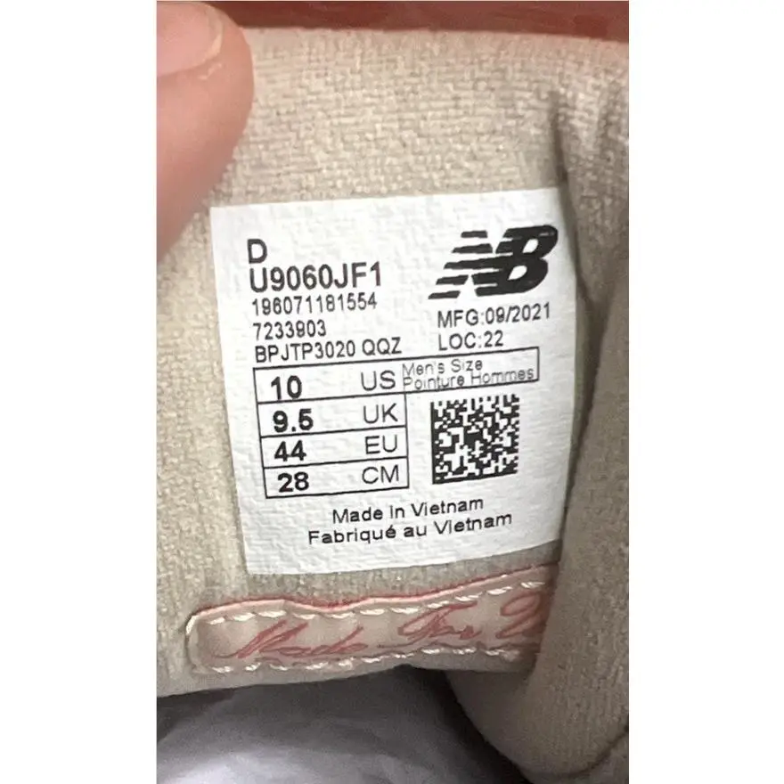 New Balance shoes - New Balance 9060 - U9060JF1 - Penny Cookie Pink 9