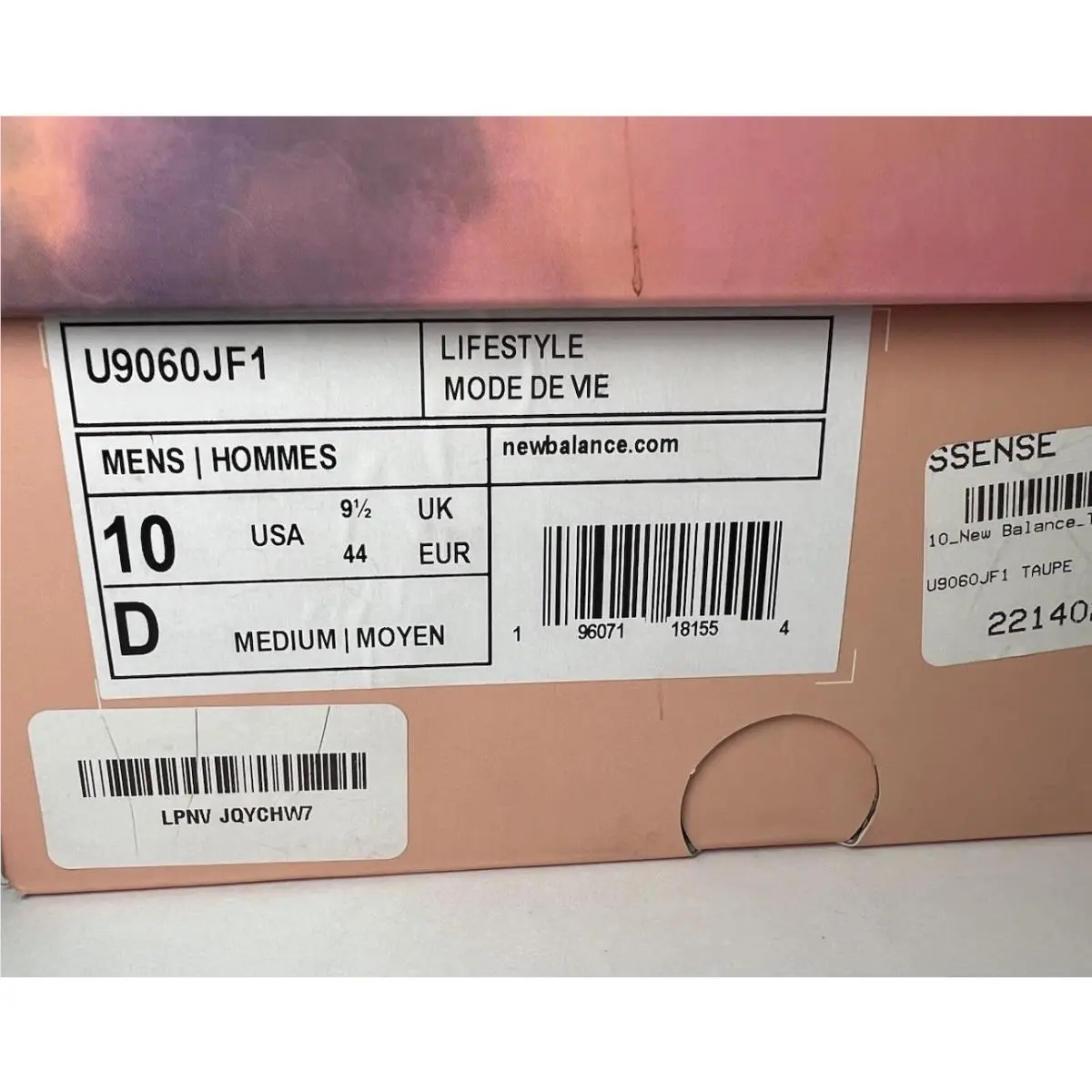 New Balance shoes - New Balance 9060 - U9060JF1 - Penny Cookie Pink 15