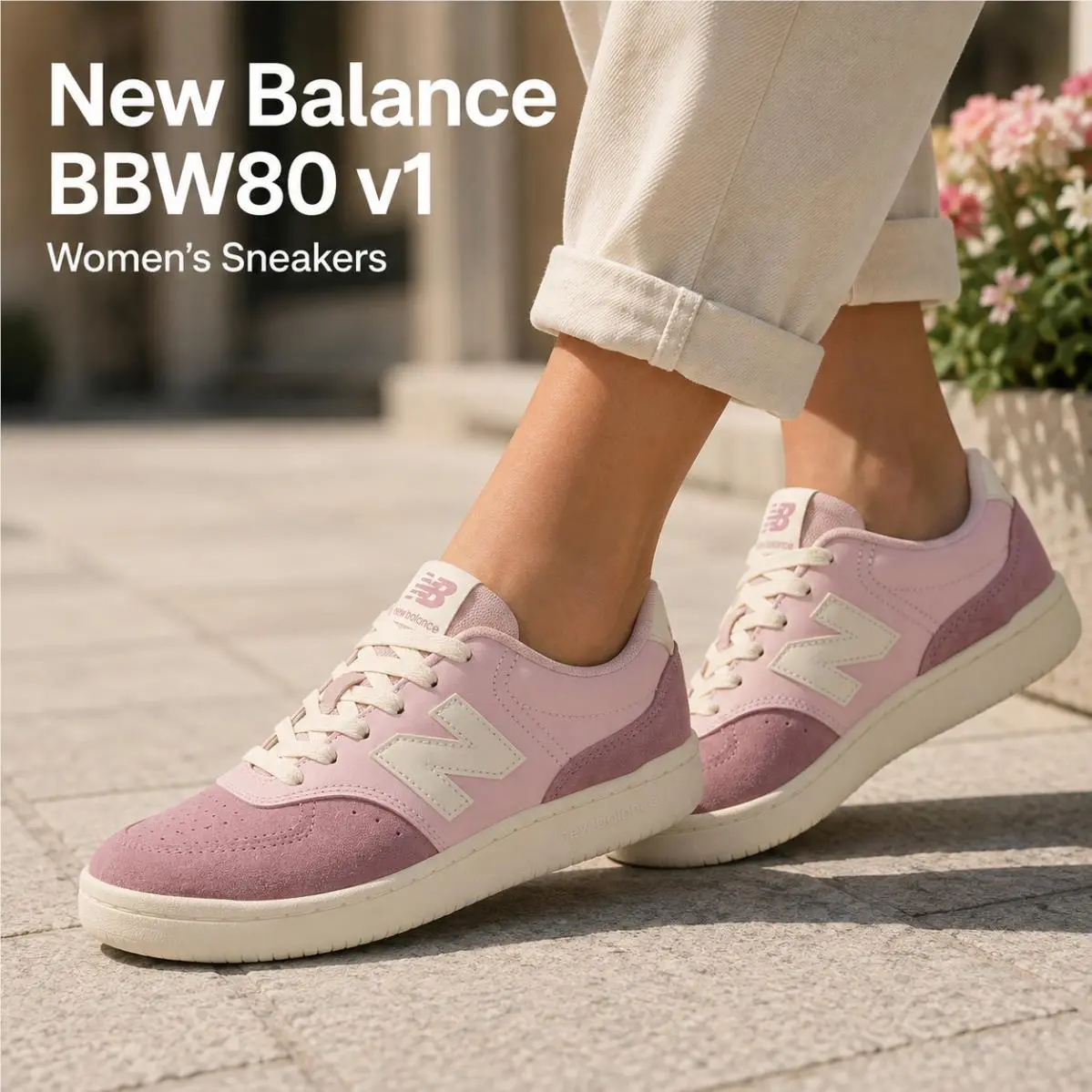 New Balance shoes - New Balance - Pink/Ivory/Purple 0