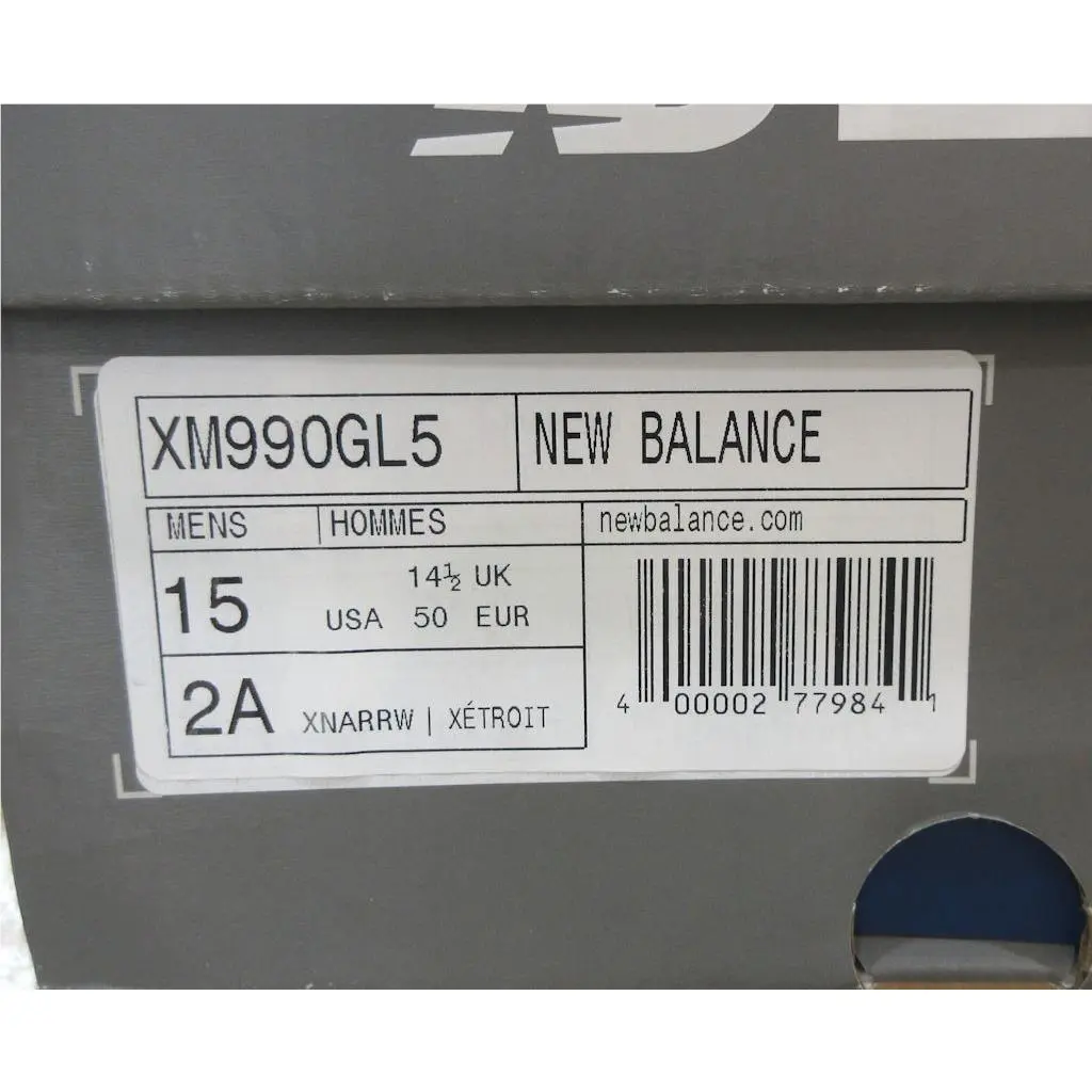 New Balance shoes - New Balance 990 - XM990GL5 - Gray 4