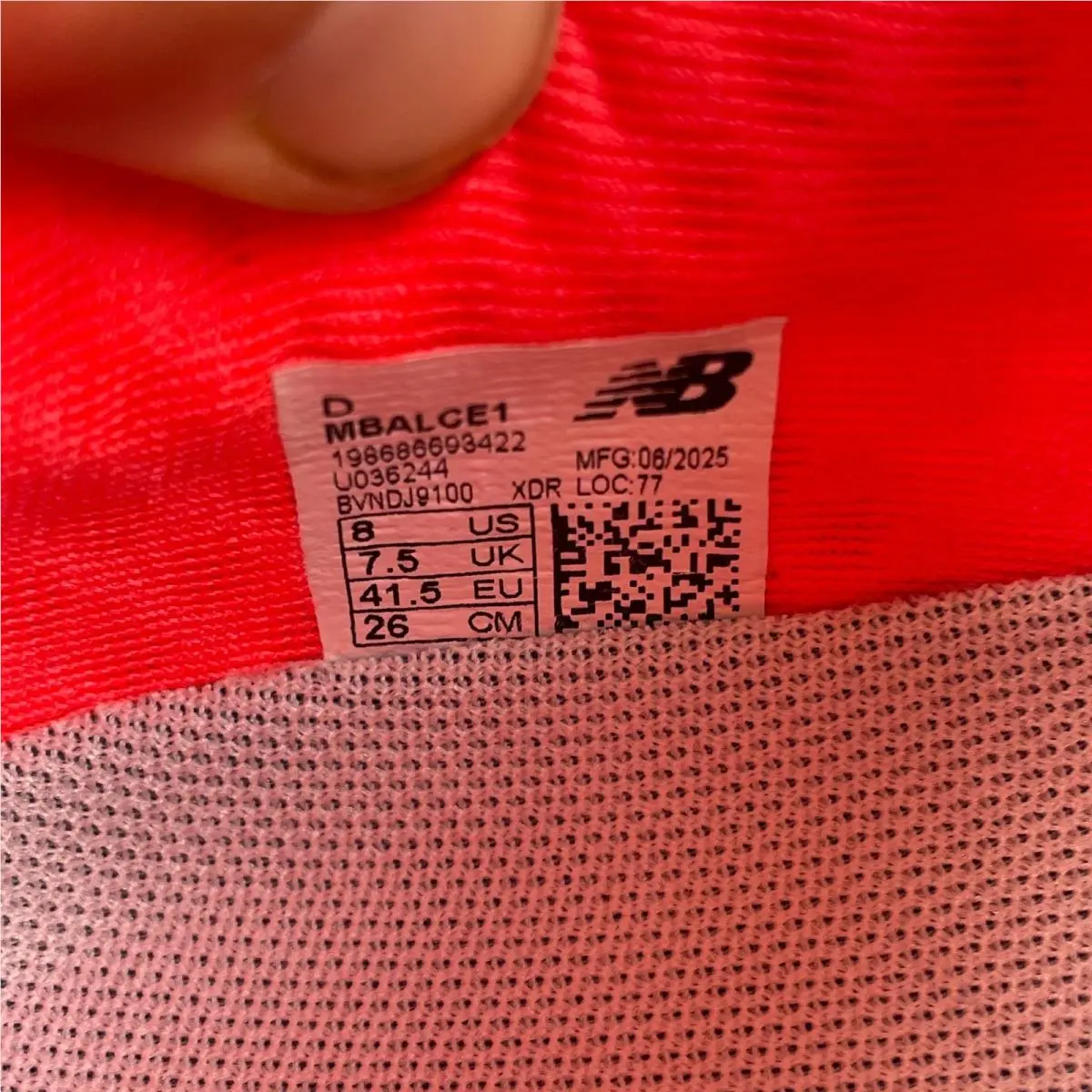 New Balance shoes - New Balance Fresh Foam - Fresh Foam - Red (UPC: 198686693422) 9