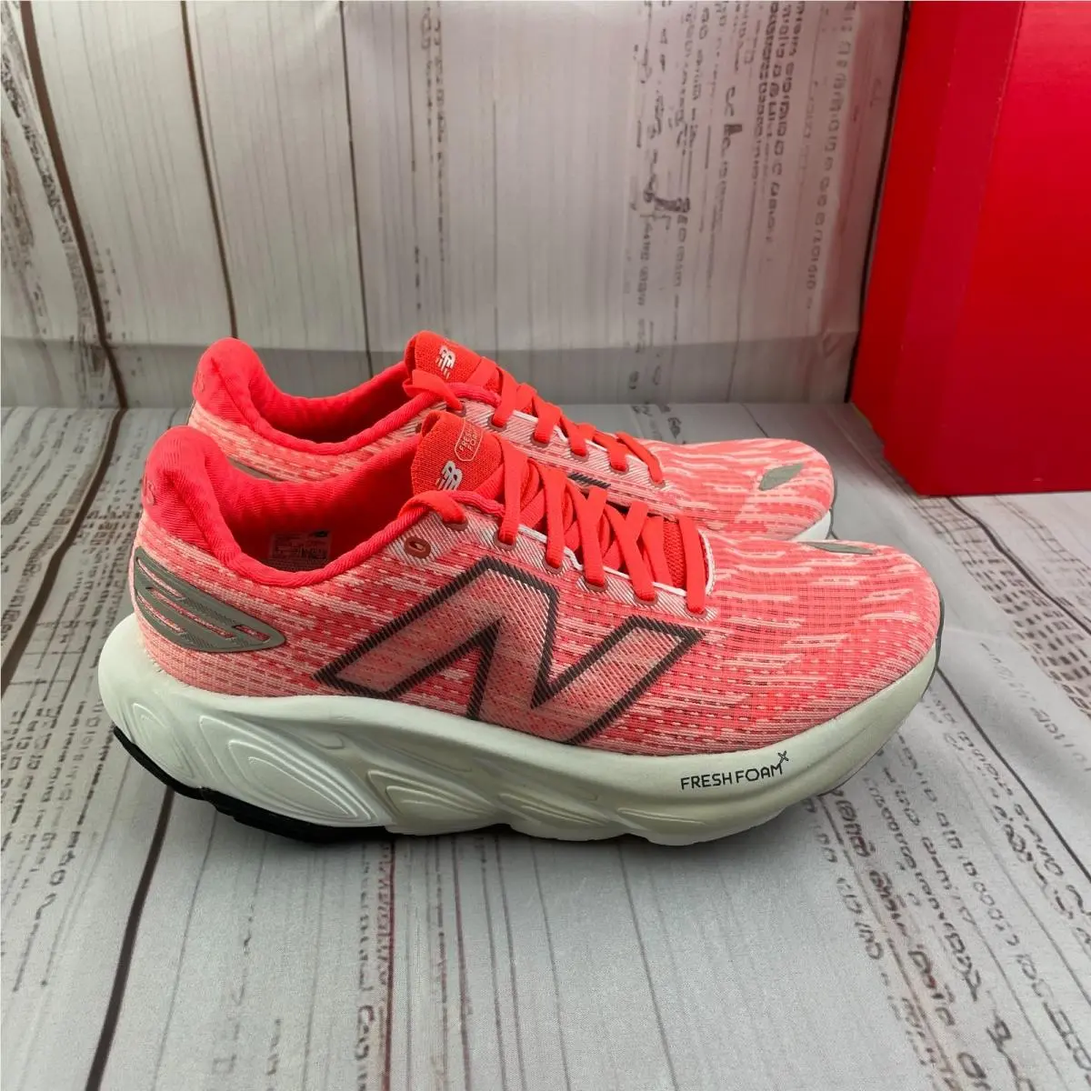 New Balance shoes - New Balance Fresh Foam - Fresh Foam - Red (UPC: 198686693422) 2