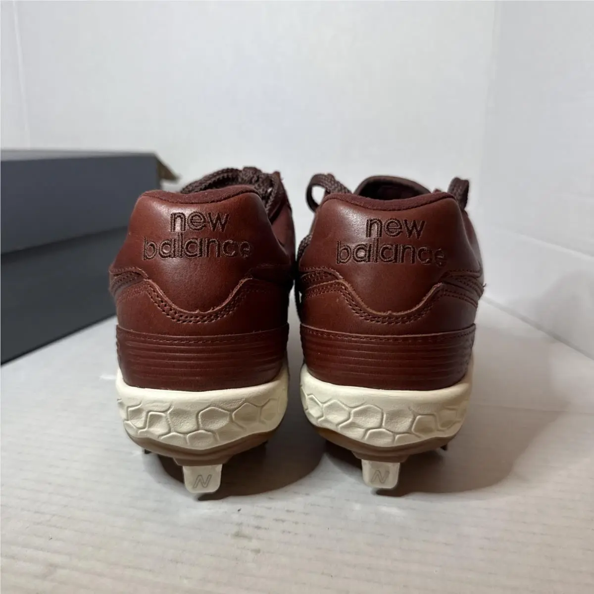 New Balance shoes - New Balance Fresh Foam 574 - L574AS1 - Brown White (UPC: 0197375069555) 2