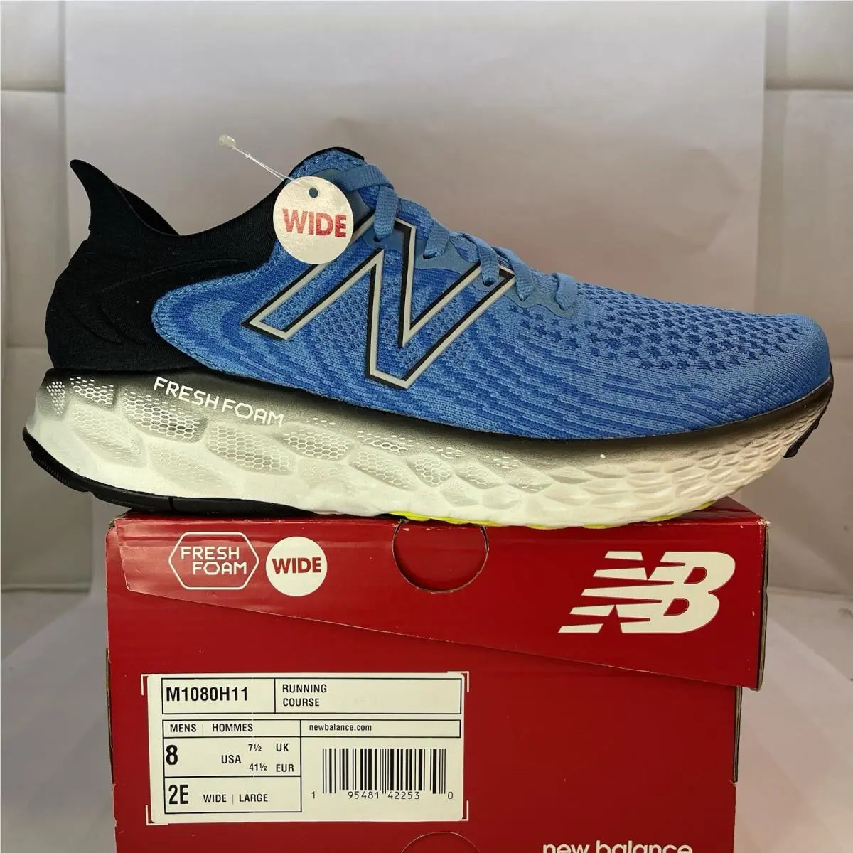 New Balance 1080v11 Helium Men’s 8 2E Extra Wide Running Shoes M1080H11