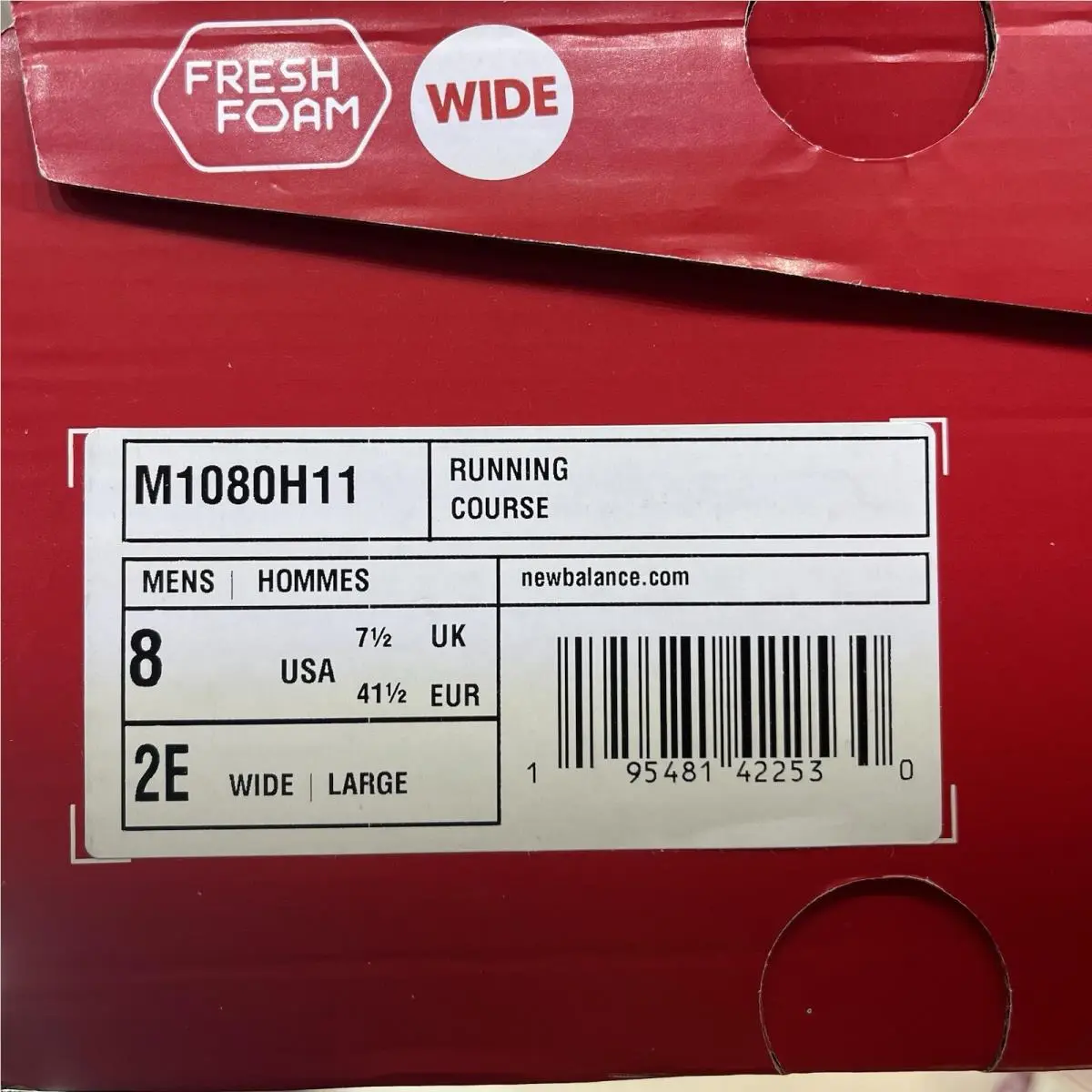New Balance shoes - New Balance Fresh Foam 1080v11 - M1080H11 - Helium/Black (UPC: 0195481422530) 9