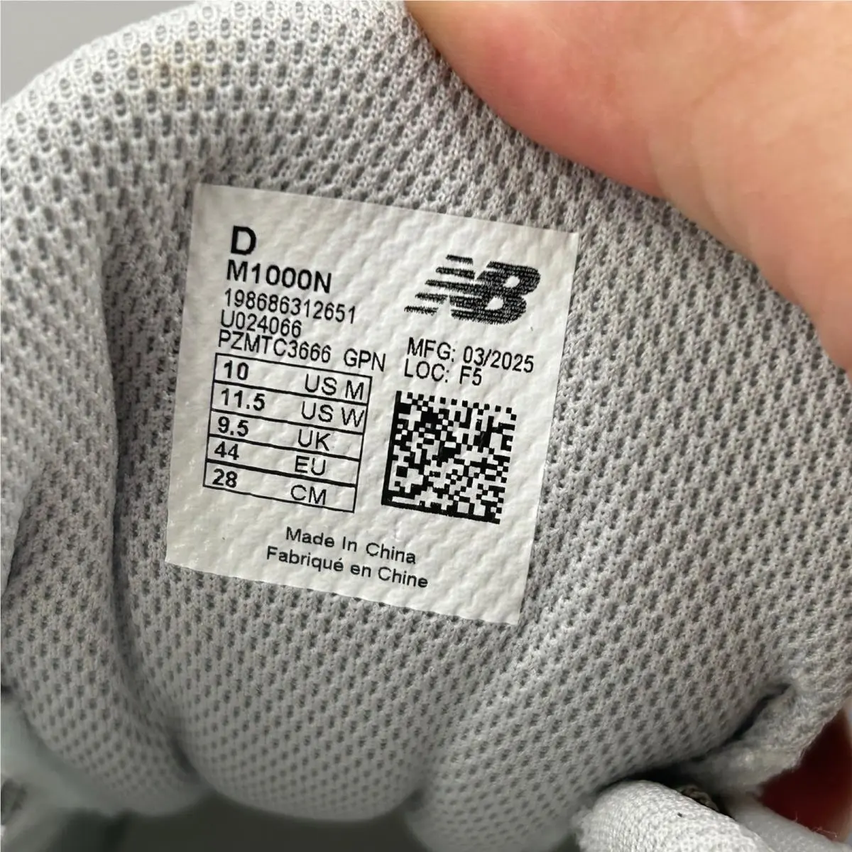 New Balance shoes - New Balance 1000 - Gray 4