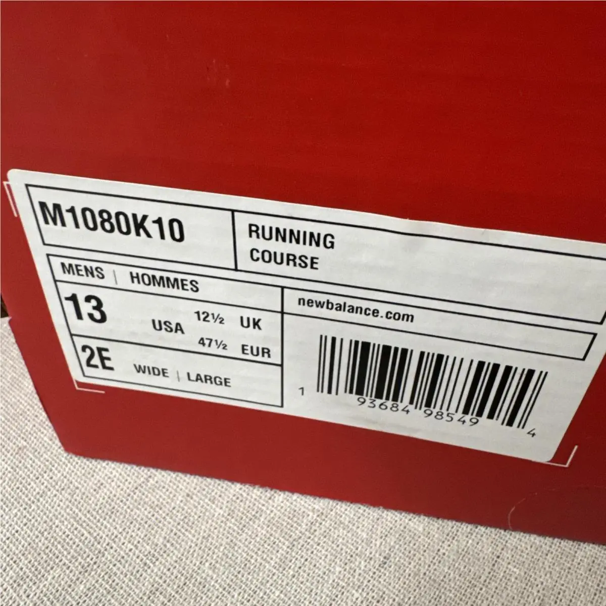 New Balance shoes - New Balance 1080 - M1080K10 - Black 8
