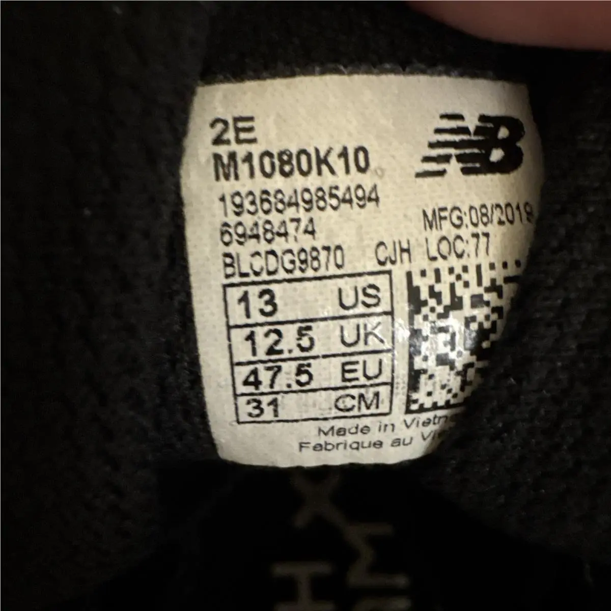 New Balance shoes - New Balance 1080 - M1080K10 - Black 4