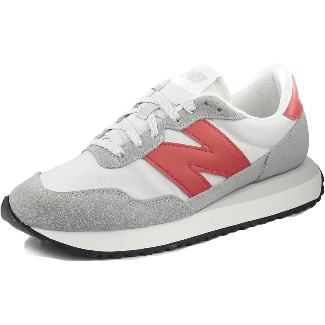 New Balance 237 Men’s Sneakers Concrete/grey Matter/true Red US Size 10.5