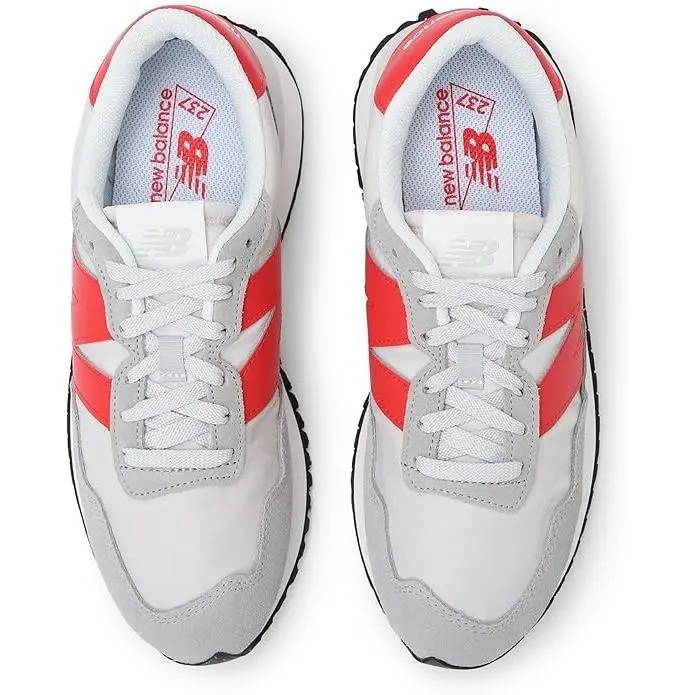 New Balance shoes - New Balance 237 - Grey/Red 3