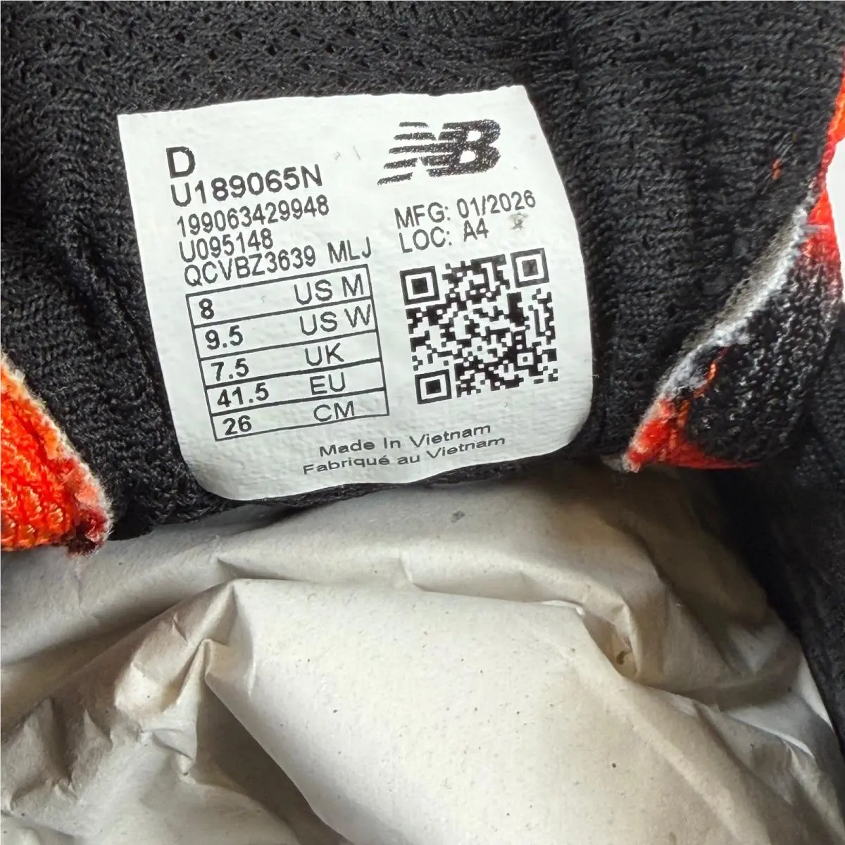 New Balance shoes - U189065N - U189065N - Orange 5