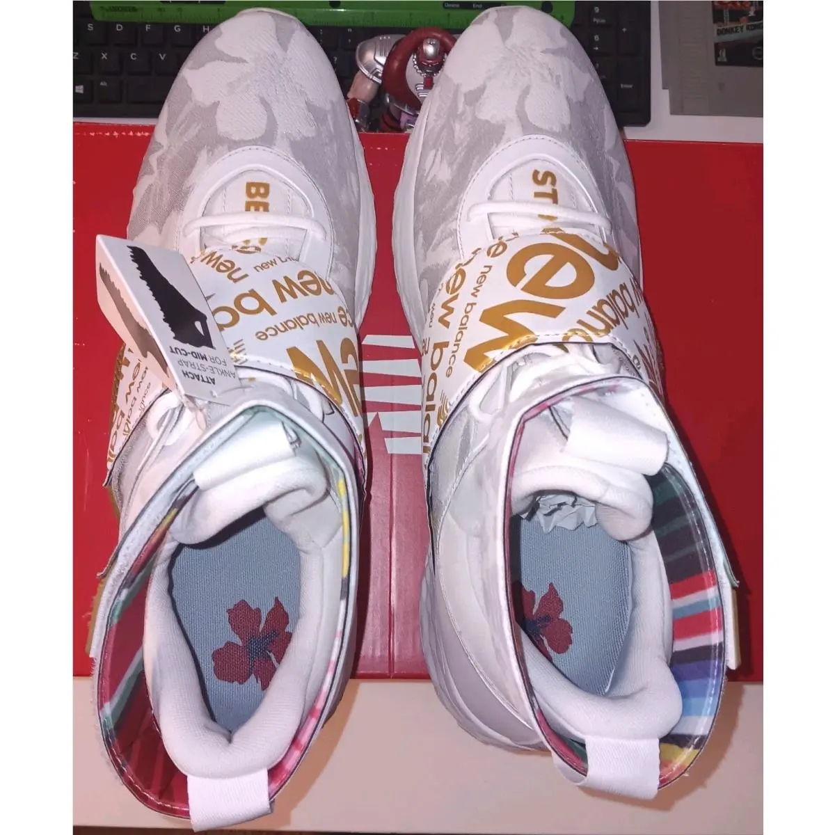 New Balance shoes - New Balance Lindor 1 - Lindor - TLINDWT - White 4