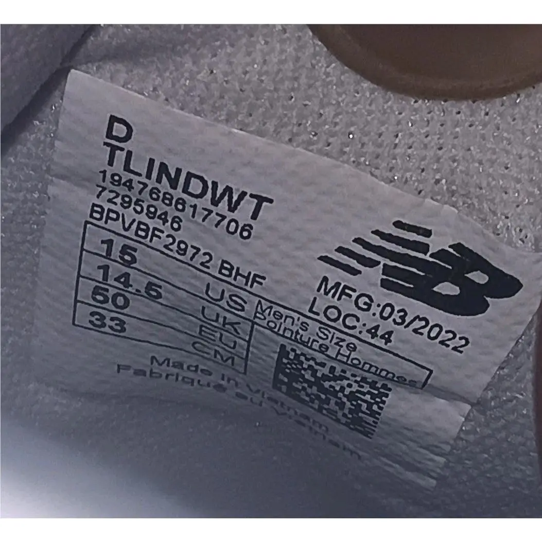 New Balance shoes - New Balance Lindor 1 - Lindor - TLINDWT - White 5