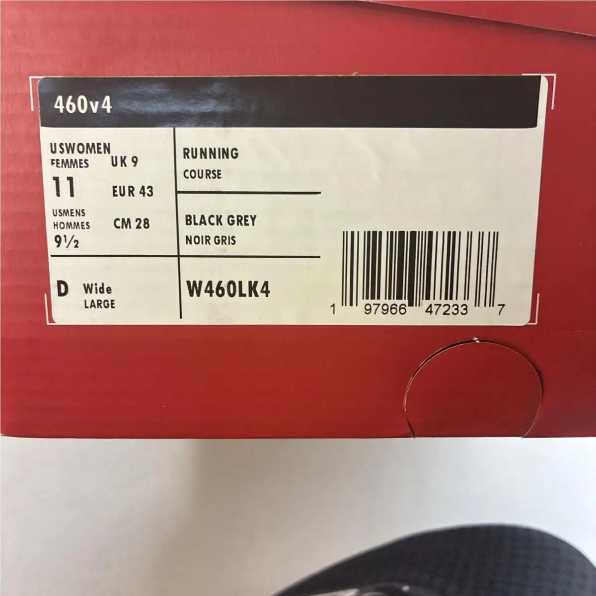 New Balance shoes - New Balance 460 V4 - W460LK4 - Black 4