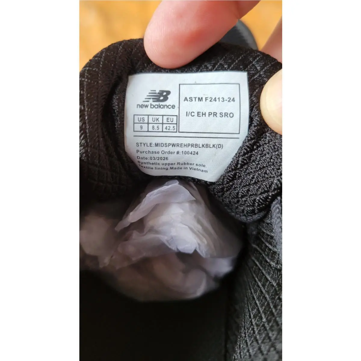 New Balance shoes - Black 3