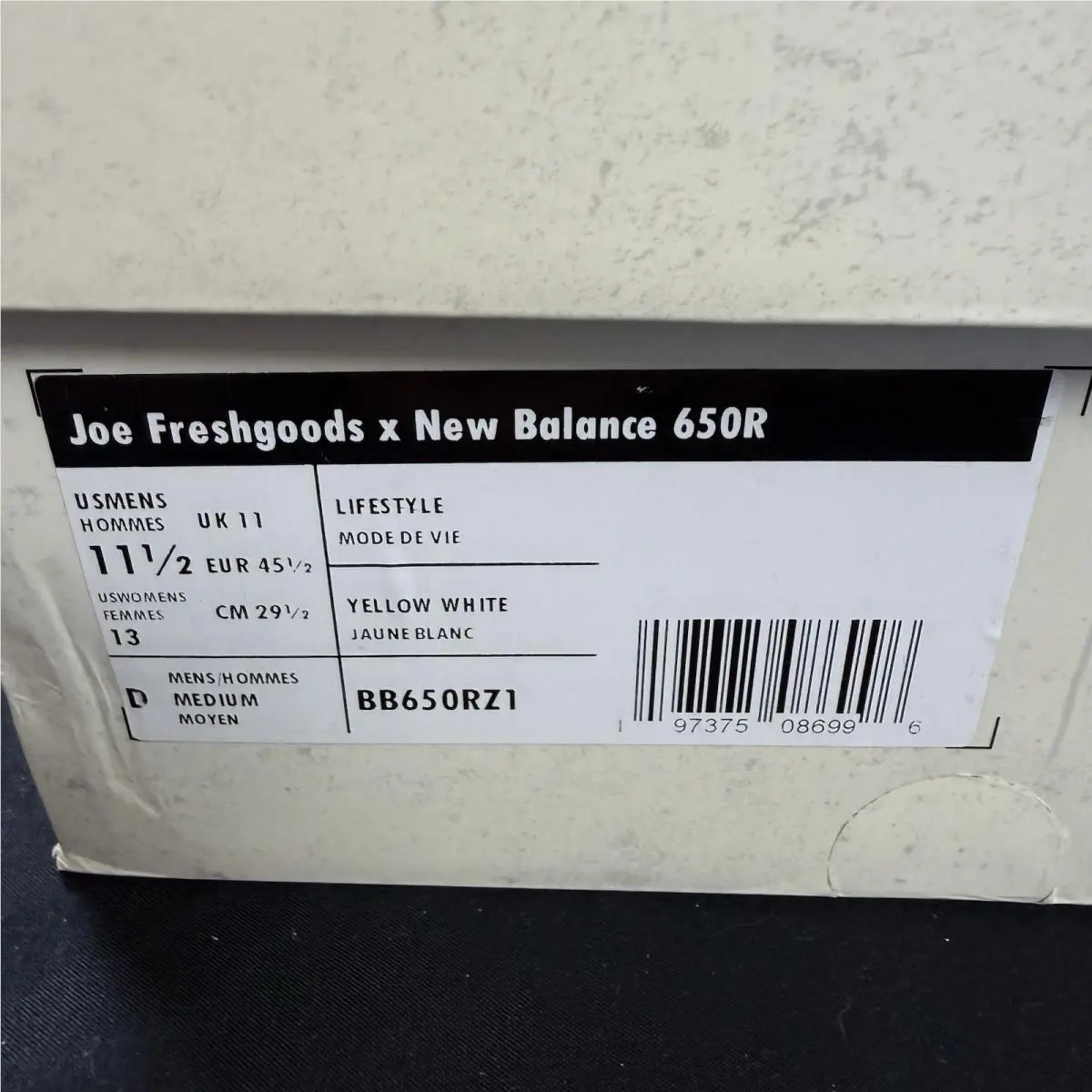 New Balance shoes - New Balance 650 R - BB650RZ1 - White 10