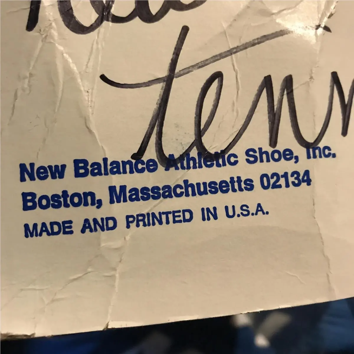 New Balance shoes - Blue 1