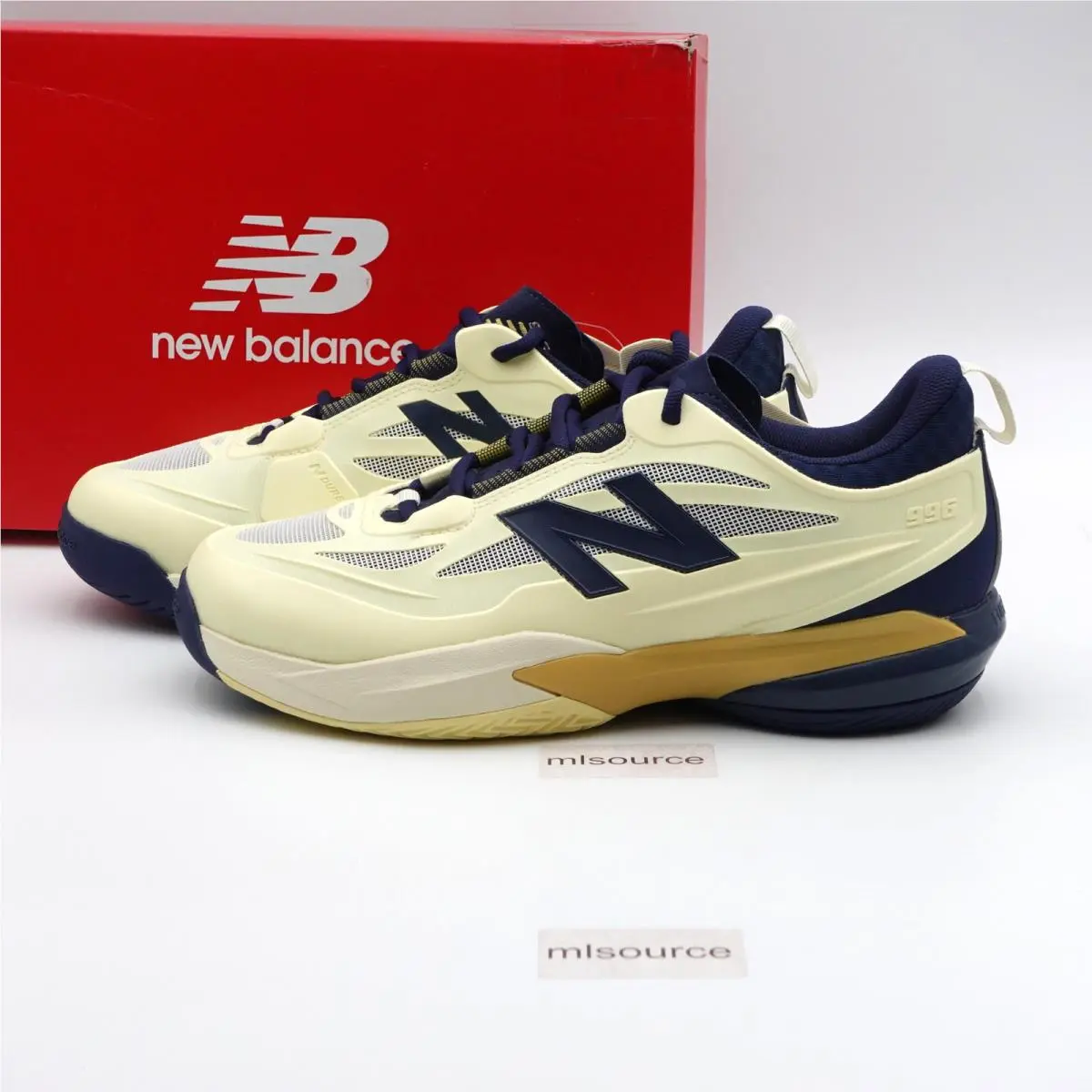Size 8 Wide 2E Men`s / 9.5 Women`s New Balance Fuelcell 996v7 Tennis Shoes
