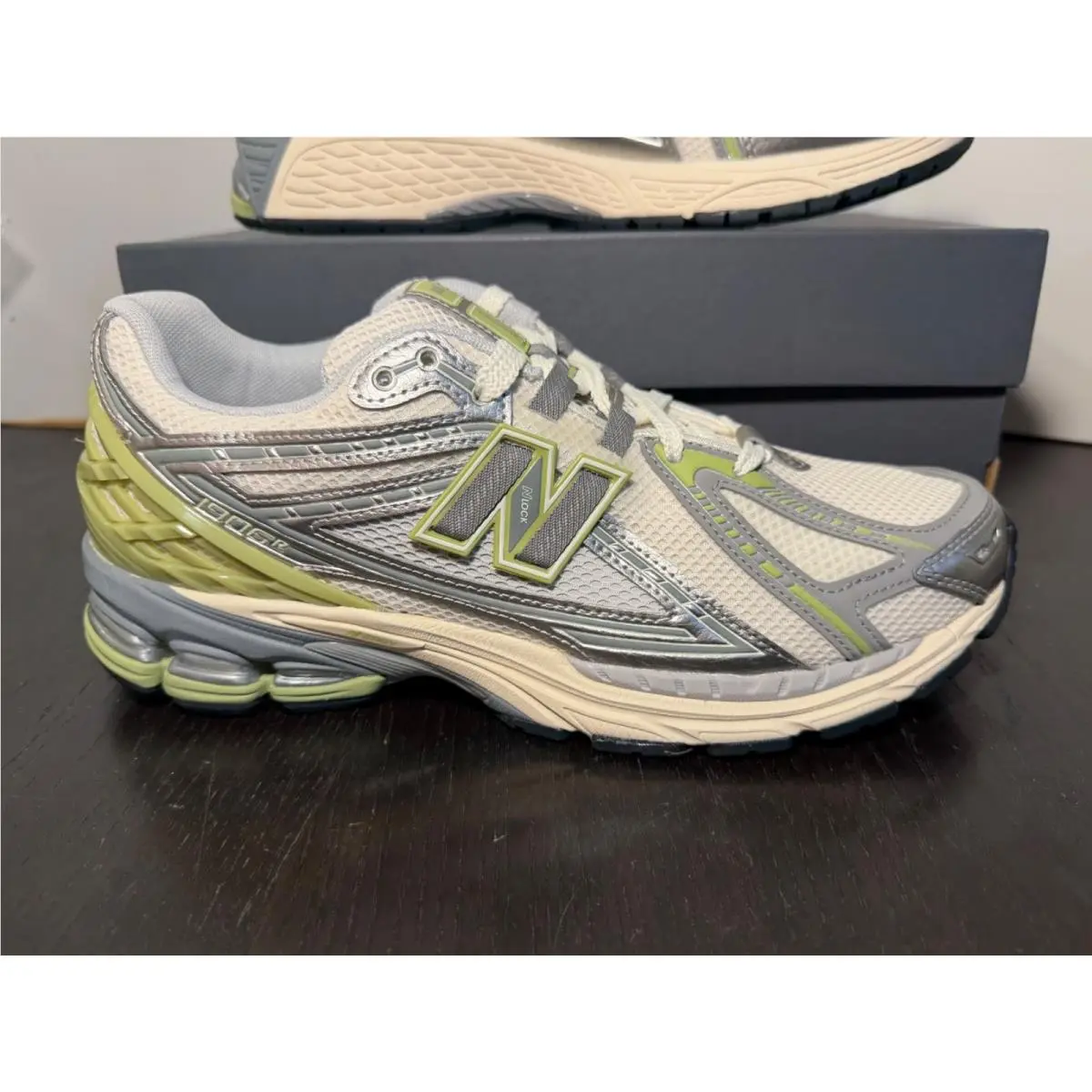 New Balance 1906R Running Shoes Sneakers Cactus/grey/white Mens 10D