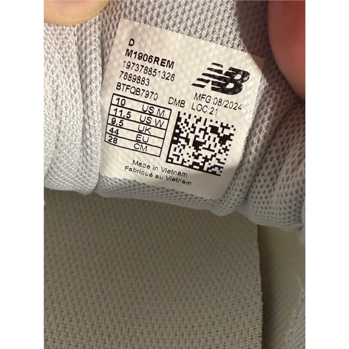 New Balance shoes - Grey, Green 10