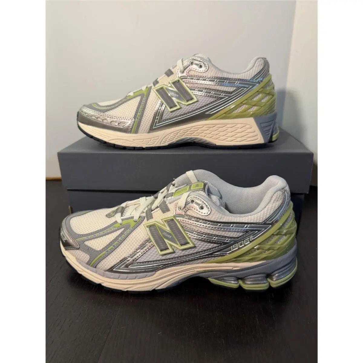 New Balance shoes - Grey, Green 4