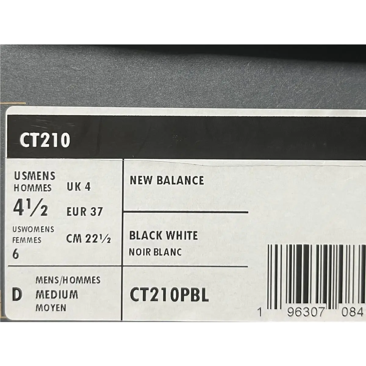 New Balance shoes - Black (UPC: 196307084109) 11
