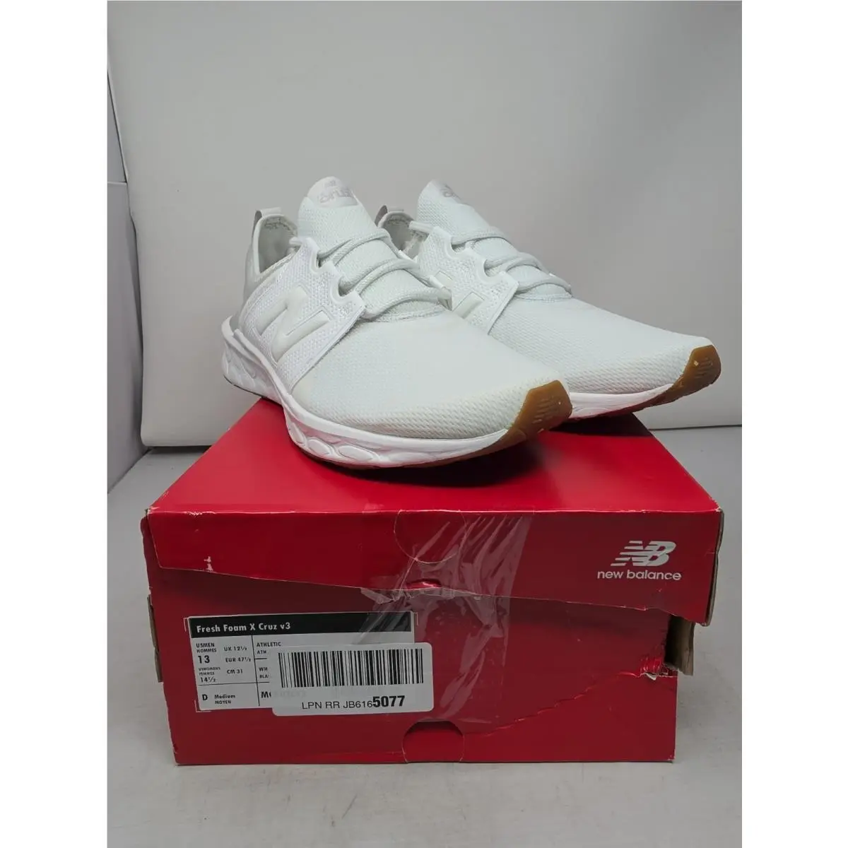 New Balance Men`s Fresh Foam X Cruz Artisan V3 Shoes Size 13