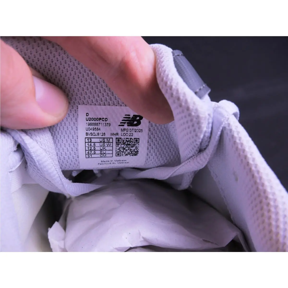 New Balance shoes - New Balance 2000 - U2000PCD - Gray 9