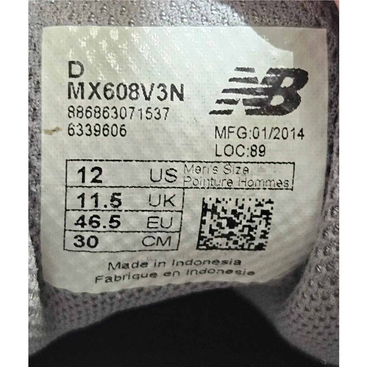 New Balance shoes - 608v3 - mx608V3N - Blue 5