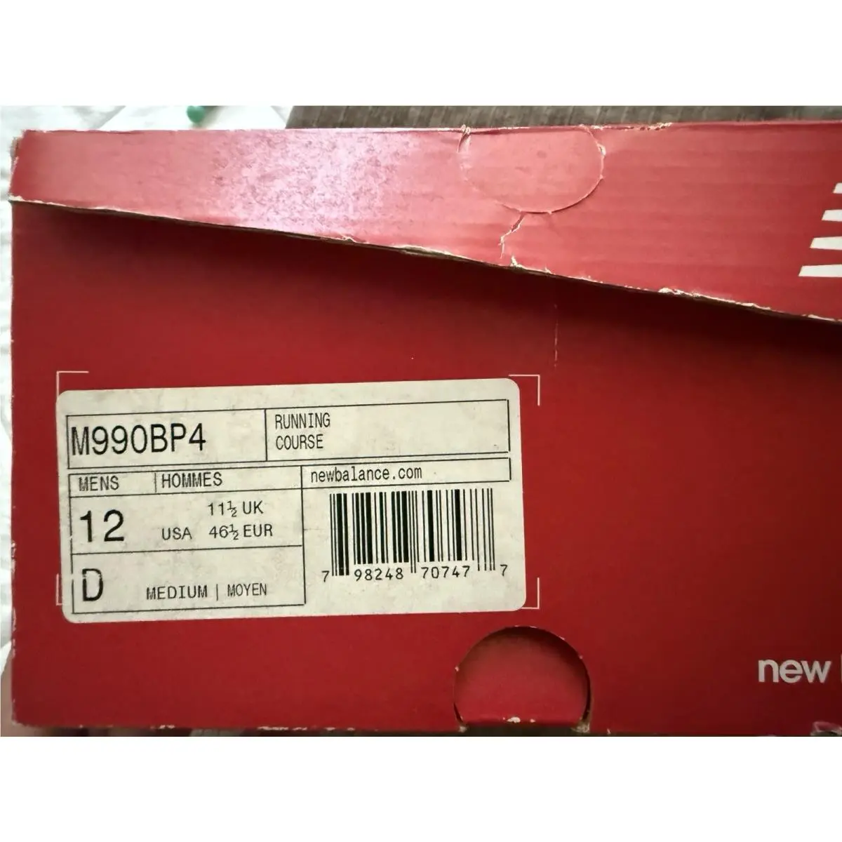 New Balance shoes - New Balance 990 v4 - M990BP4 - Blue 5