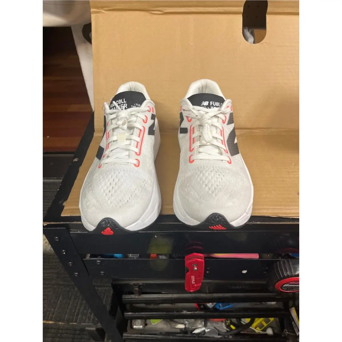 New Balance shoes - New Balance FuelCell SuperComp Trainer v2 - White 5