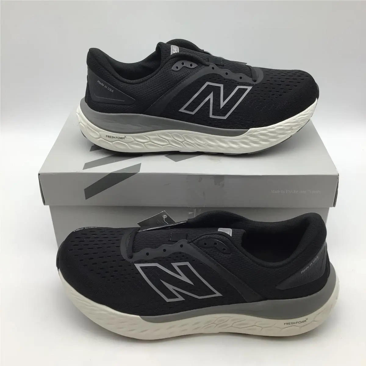 New Balance 1540 v4 Fresh Foam Men Size 13 2E Wide Black Made in Usa Sneaker New