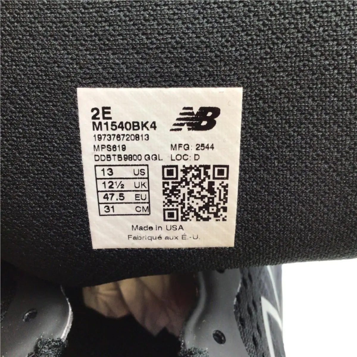 New Balance shoes - New Balance 1540v4 - Black 4