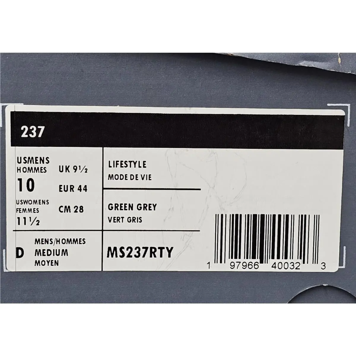 New Balance shoes - New Balance 237 - Gray 9