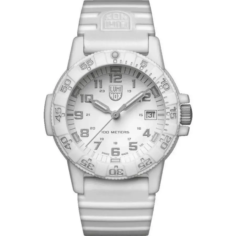 Sea Series Sea Turtle White Dial Silicone Men`s Watch XS.0307.WO by Luminox