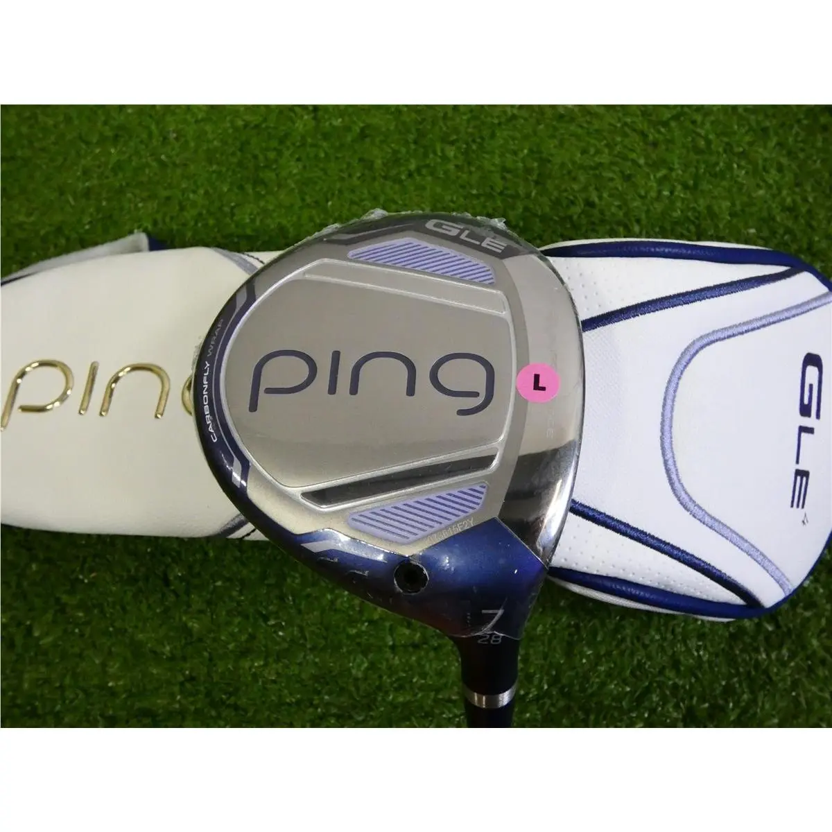 Ping G Le4 28 Womens 7 Wood Alta Le Lite Ladies Graphite with Headcover