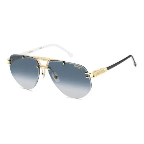 Carrera Sunglasses Carrera 1087/S 80S08 Black White Gold/blue Gradient Lens