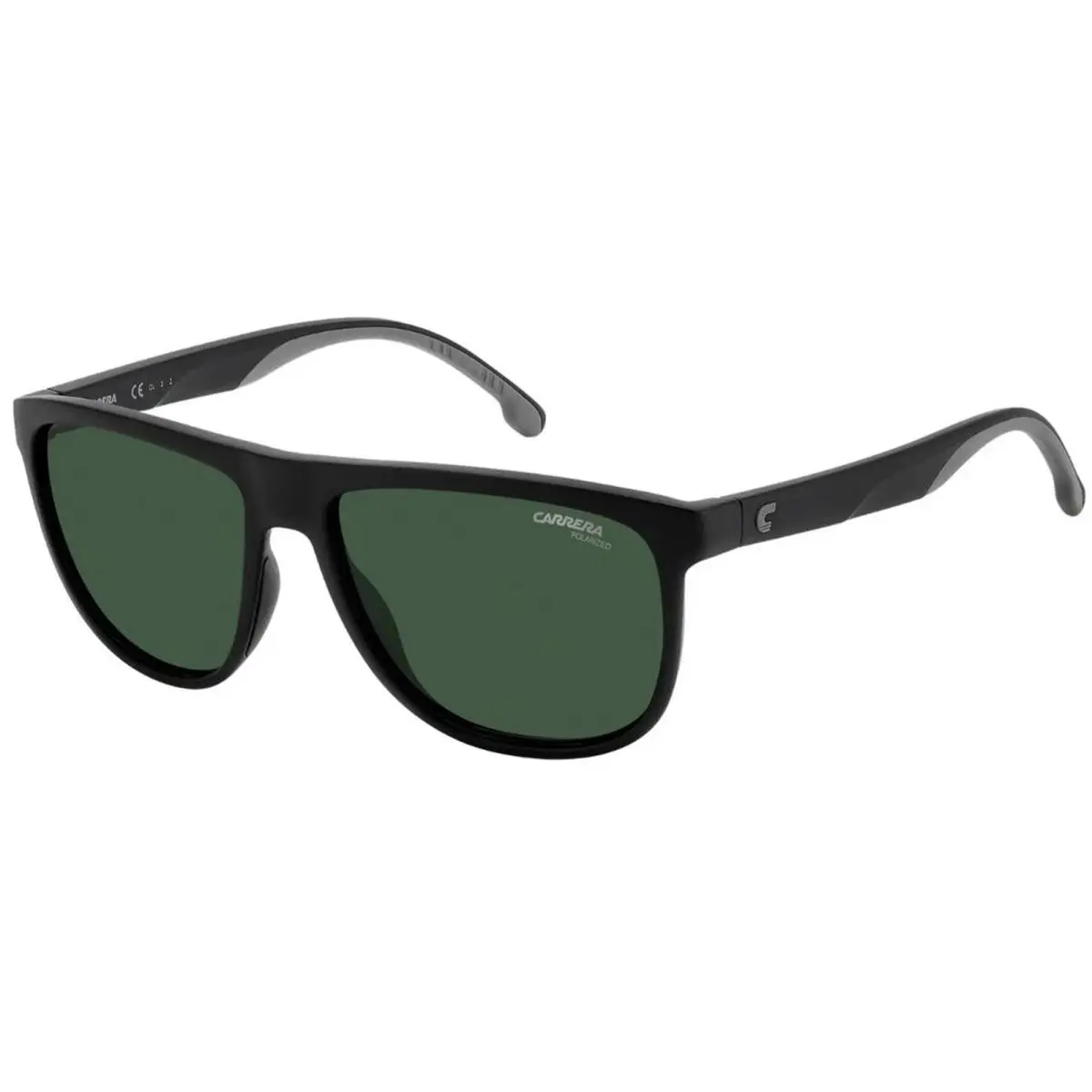 Carrera Polarized Men`s Matte Black Square Sport Sunglasses - CA8059S-0003-UC