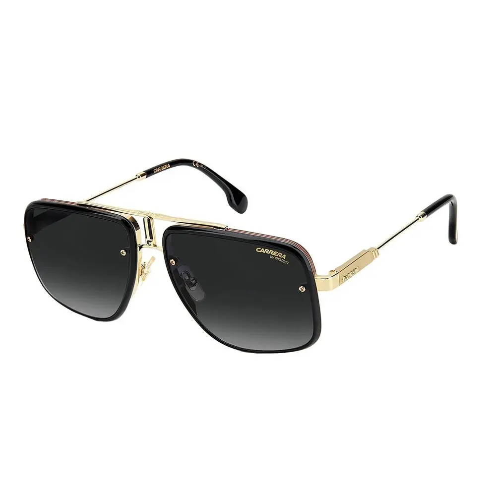 Carrera CA Gloryii RHL_9O Gold/black Metal Sunglasses Grey Gradient Lens