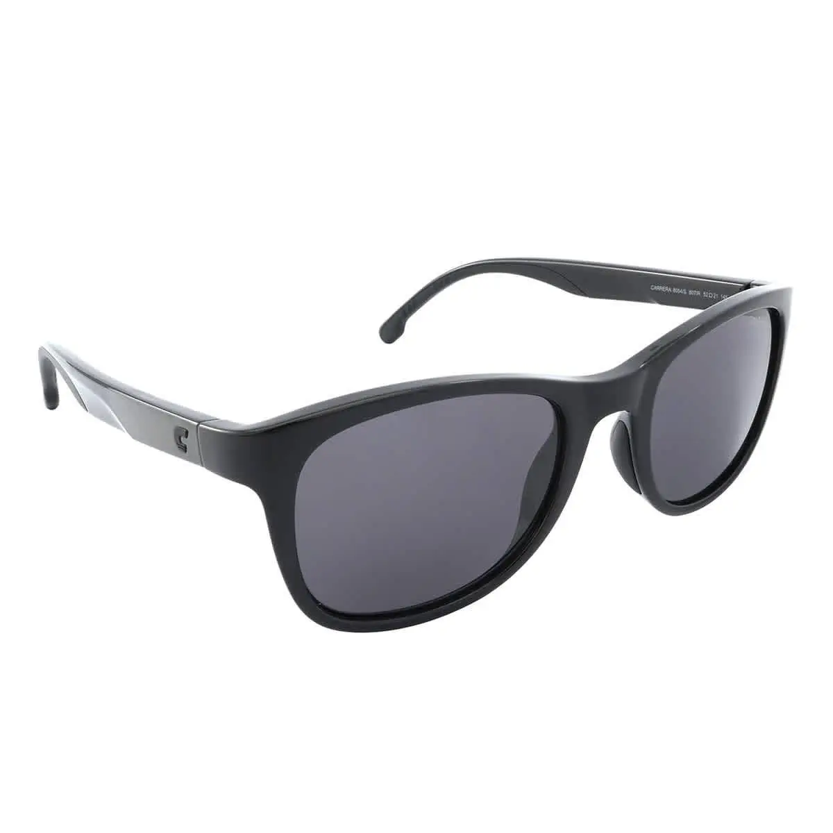 Carrera Grey Square Unisex Sunglasses Carrera 8054/S 0807/IR 52 Carrera 8054/S